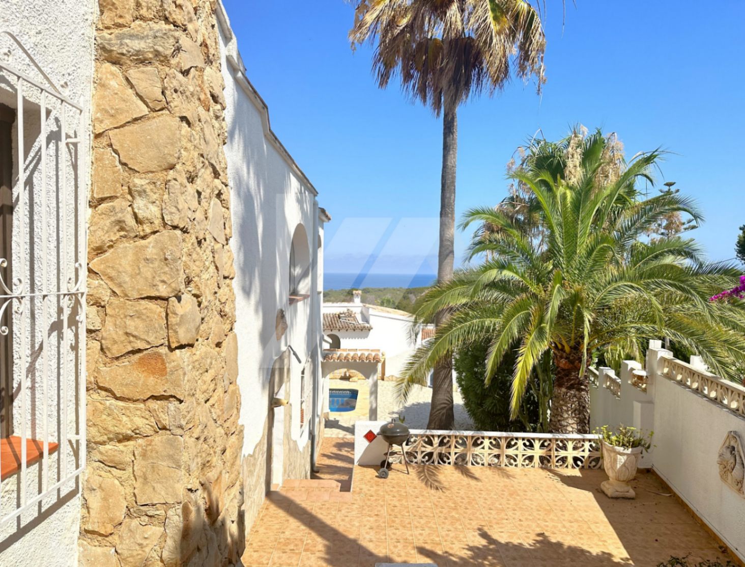 Villa zu verkaufen in Moraira mit spektakulärem Meerblick.