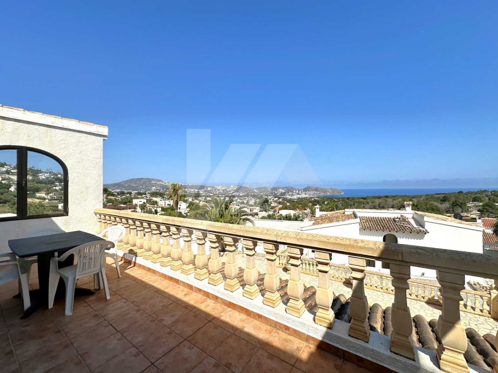 Villa zu verkaufen in Moraira mit spektakulärem Meerblick.