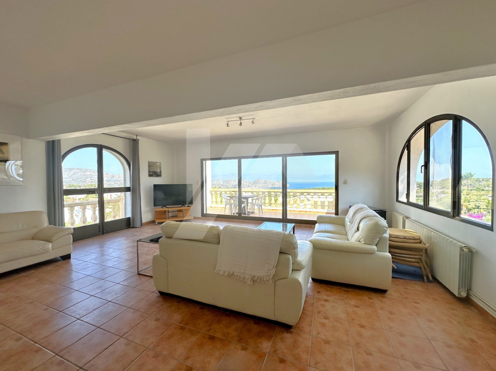 Villa zu verkaufen in Moraira mit spektakulärem Meerblick.