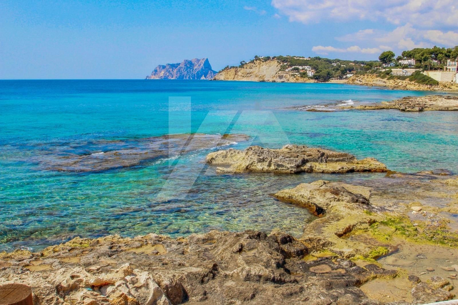 Wohnung zu verkaufen in Moraira mit Meerblick, Costa Blanca.
