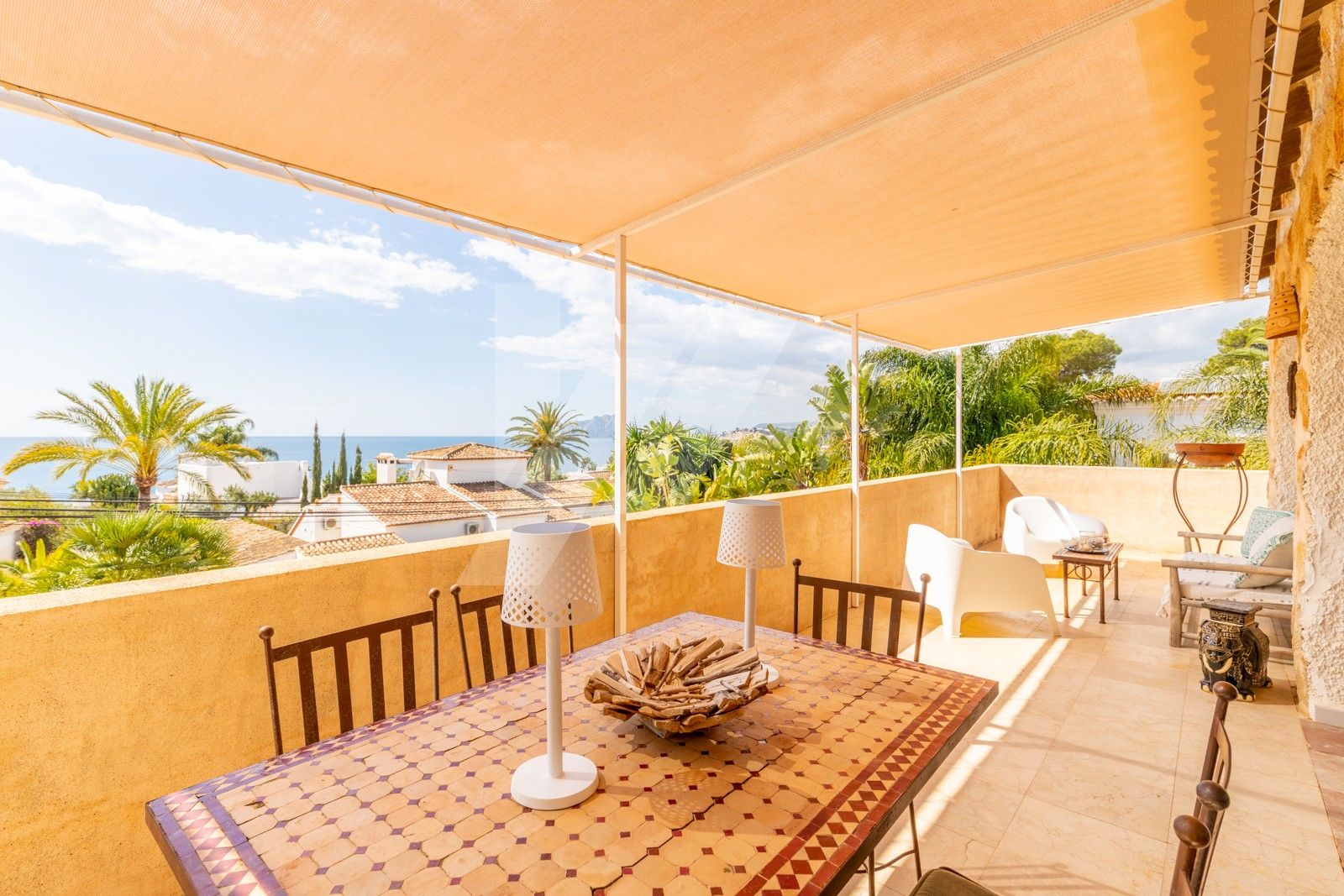 Luxusvilla zum Verkauf in Moraira, Pla del Mar, mit Meerblick.