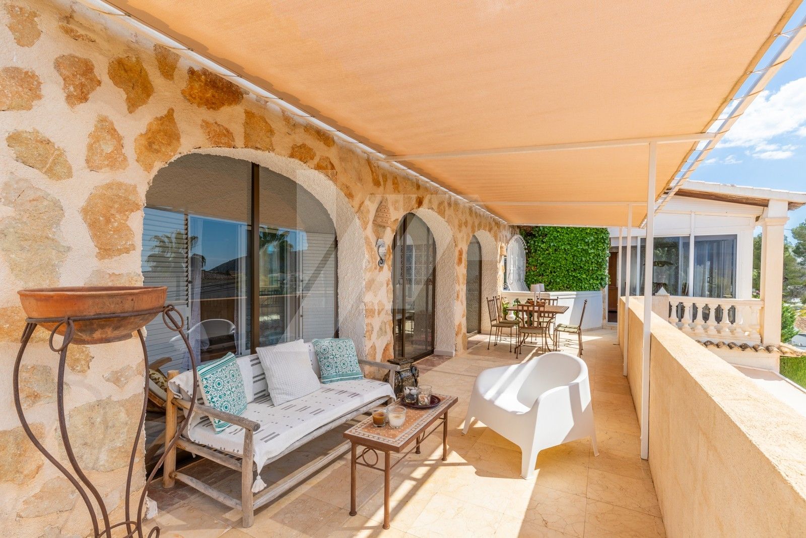 Luxusvilla zum Verkauf in Moraira, Pla del Mar, mit Meerblick.
