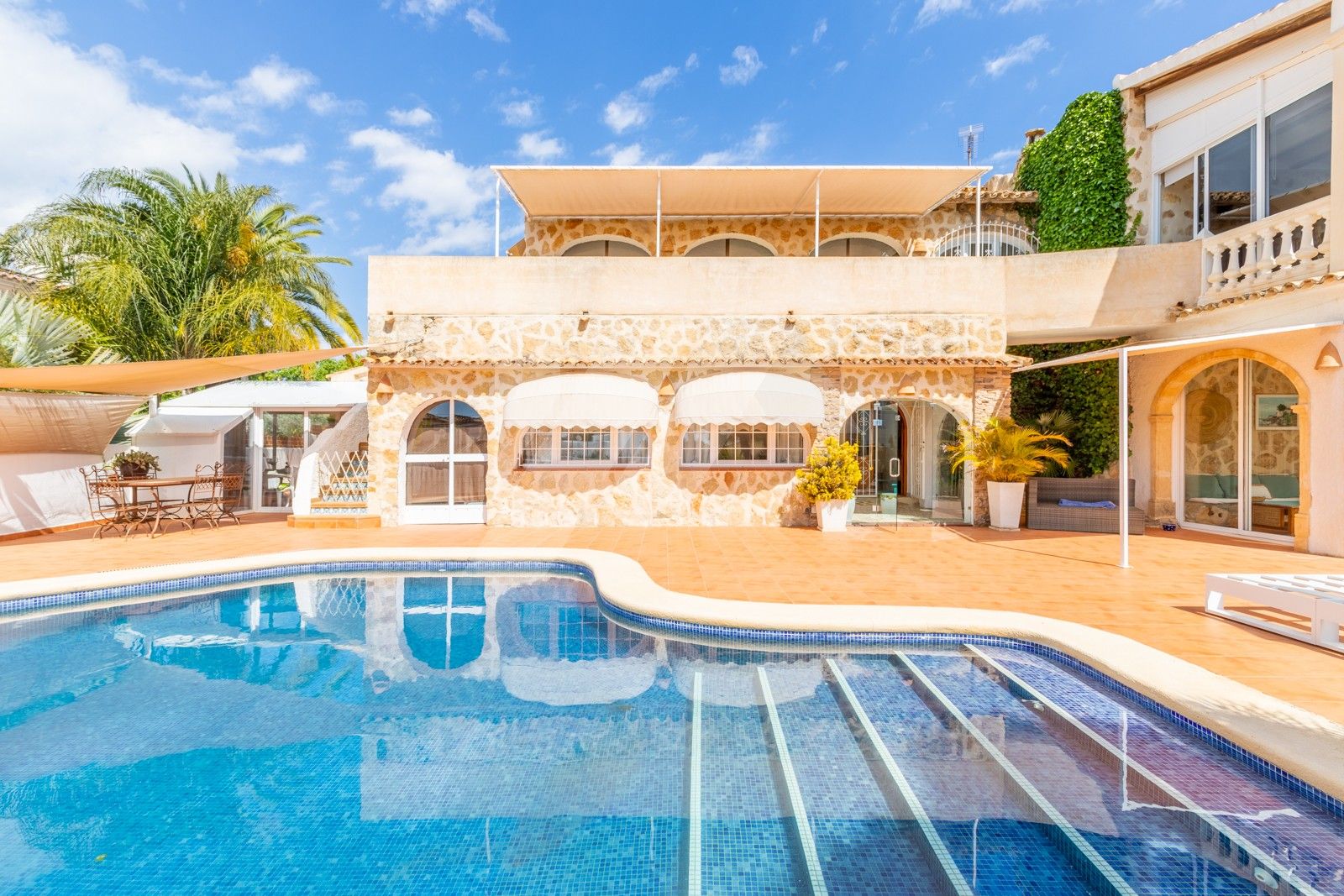 Luxusvilla zum Verkauf in Moraira, Pla del Mar, mit Meerblick.