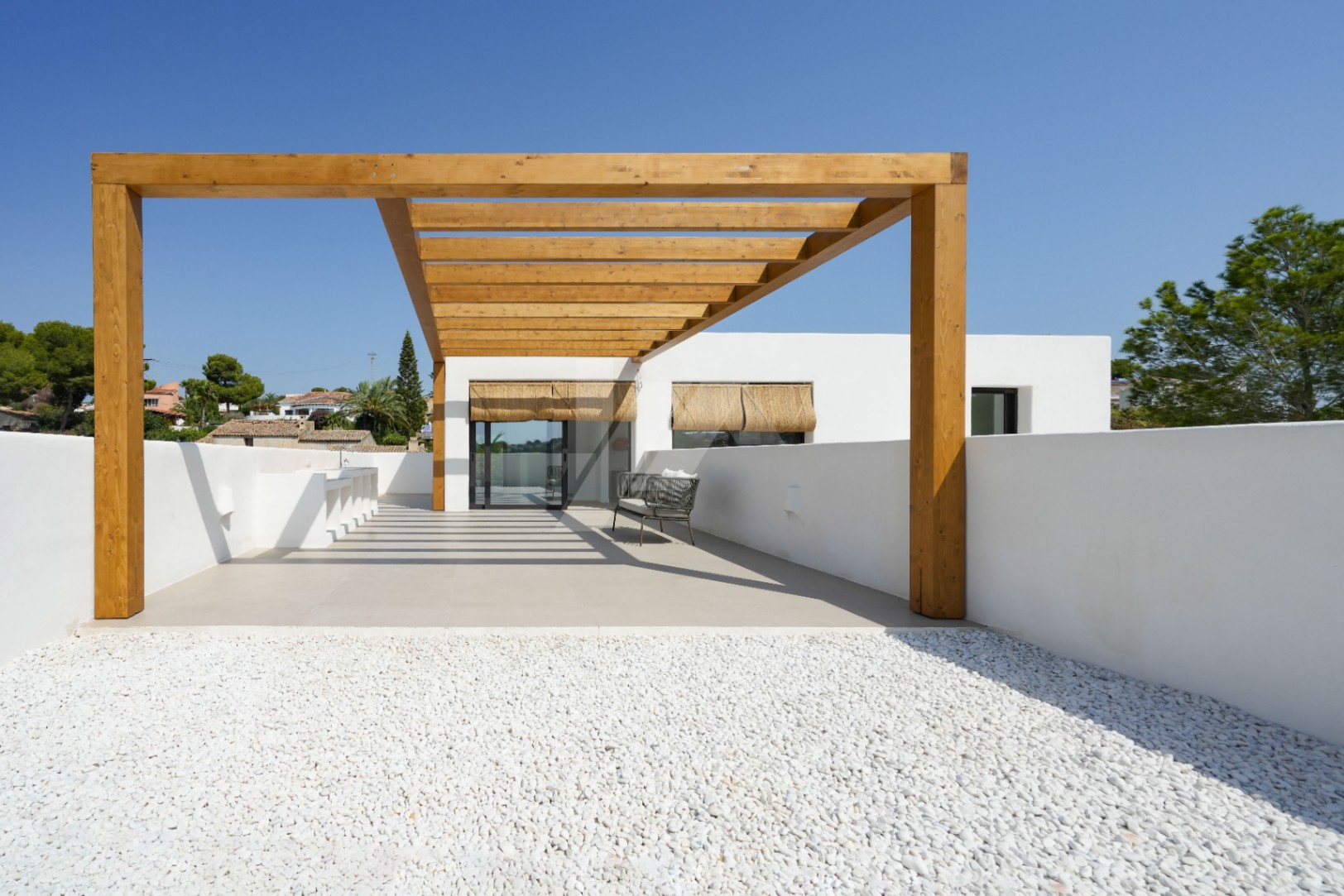 Moderne Villa zum Verkauf in Moraira, Costa Blanca.