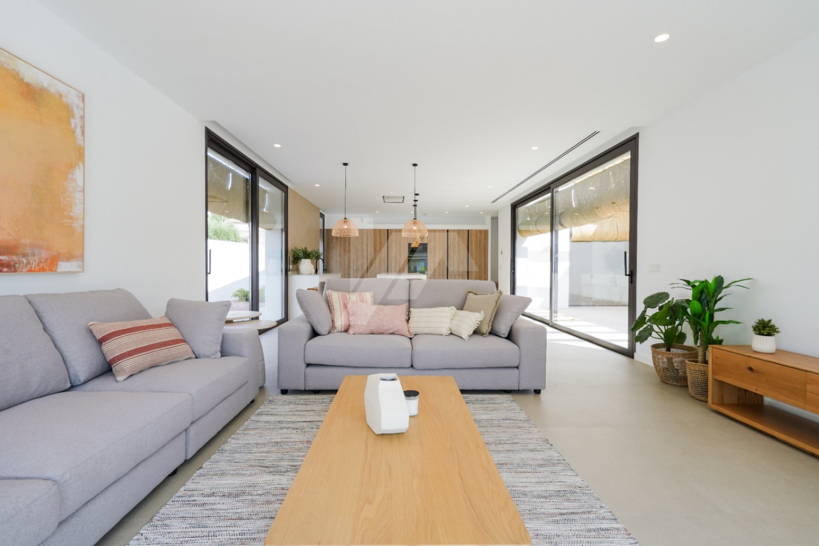 Moderne Villa zum Verkauf in Moraira, Costa Blanca.