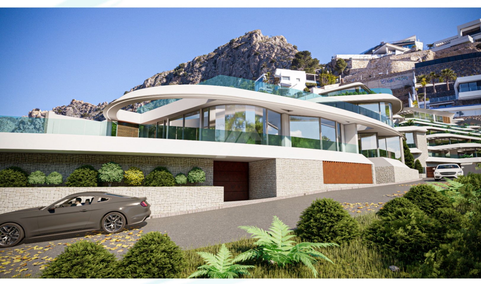 Luxusvillen mit Meerblick zum Verkauf in Altea. Costa Blanca.
