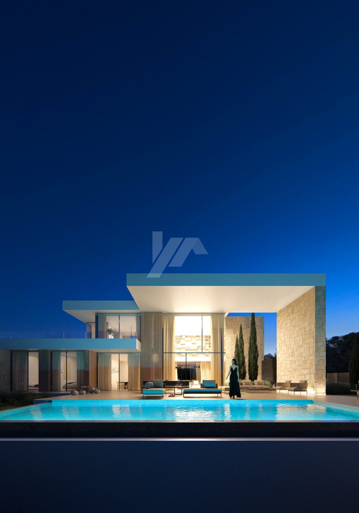 Luxusvilla mit Meerblick zu verkaufen in Moraira, Costa Blanca.
