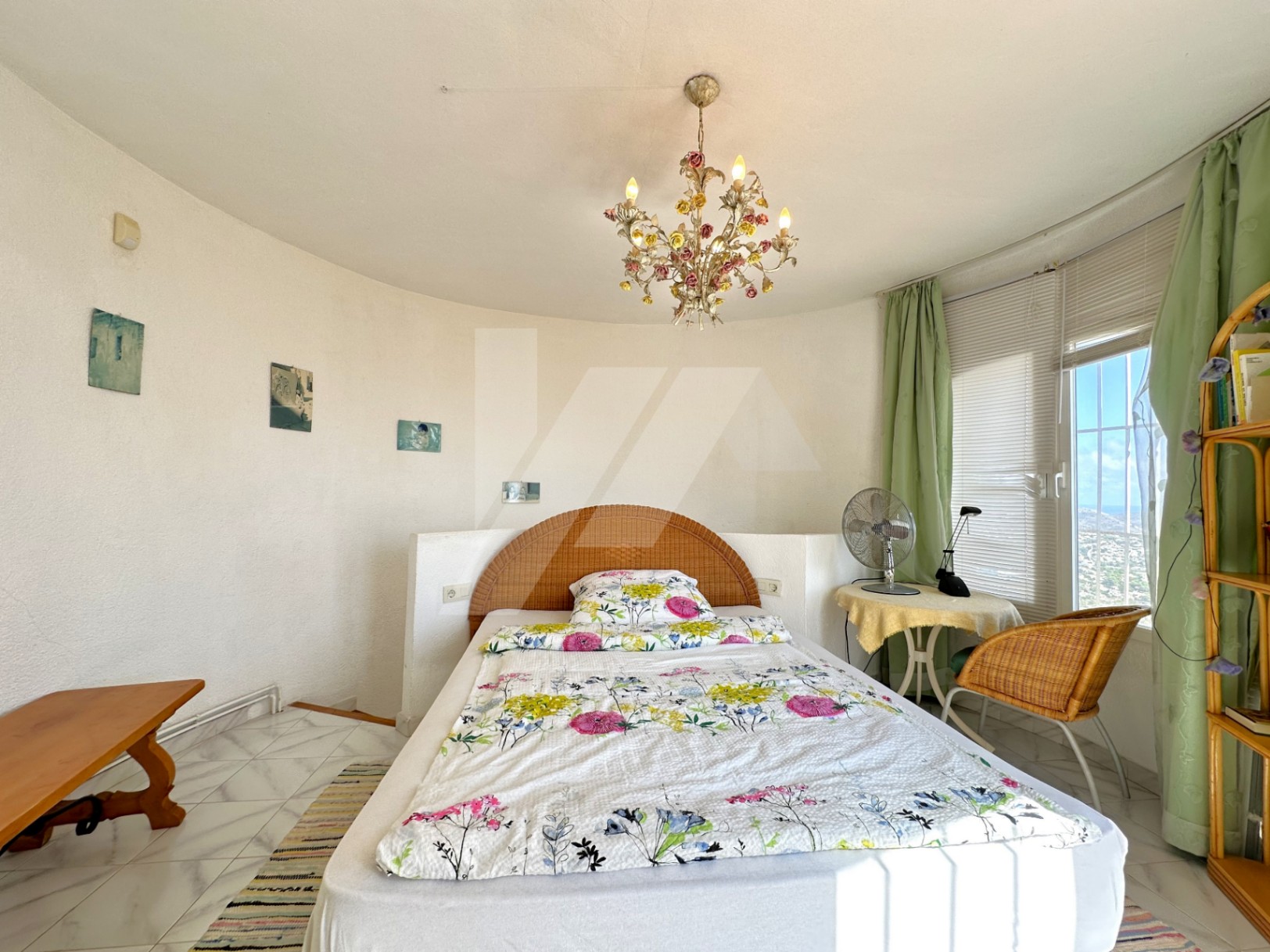 Villa con vistas panorámicas al mar en venta en Moraira, Benimeit.