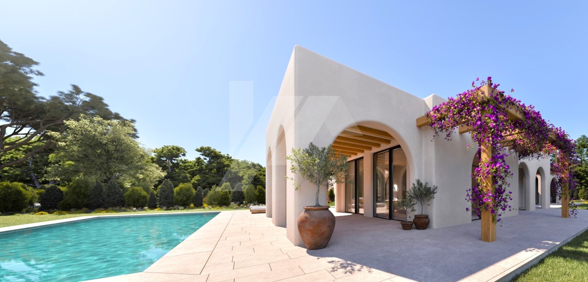 Villa zum Verkauf in Moraira, Pinar de l'advocat.