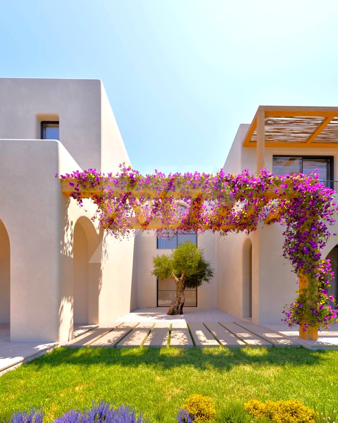 Villa im ibizenkischen Stil zu verkaufen in der Nähe von Moraira, Costa Blanca.