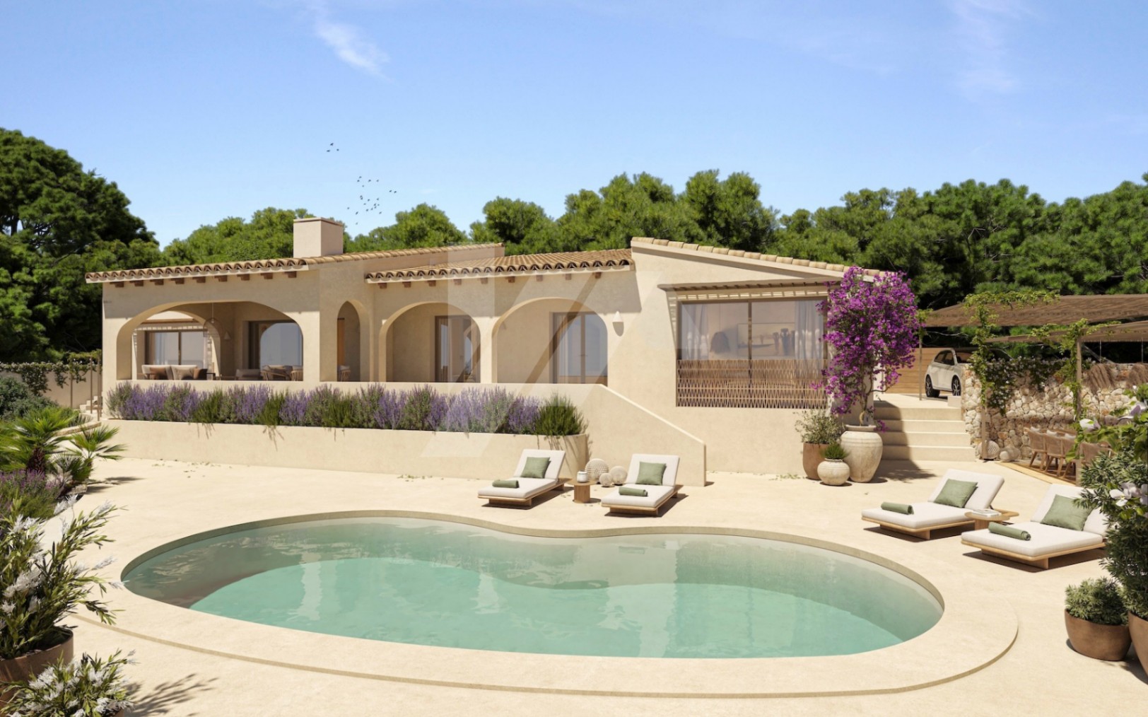 Villa zu verkaufen in Benissa, la Fustera, Costa Blanca.