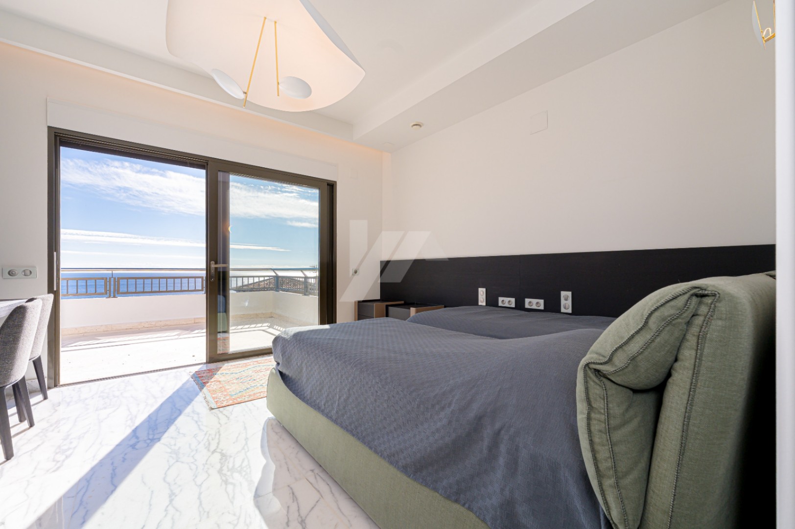 Luxusvilla in zweiter Meereslinie in Moraira zu verkaufen, mit Meerblick.