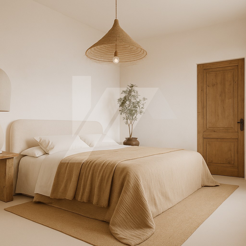 Villa im Ibizenkischen Stil zum Verkauf in Pedreguer, Costa Blanca.