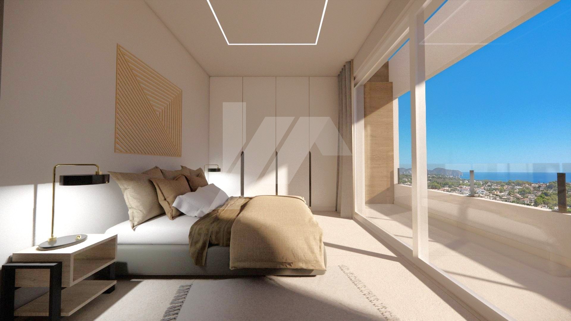 Luxusvilla mit Meerblick zu verkaufen in Calpe, Costa Blanca.