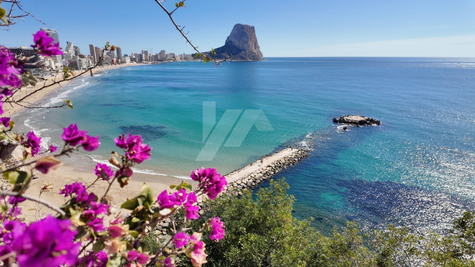Luxusvilla mit Meerblick zu verkaufen in Calpe, Costa Blanca.