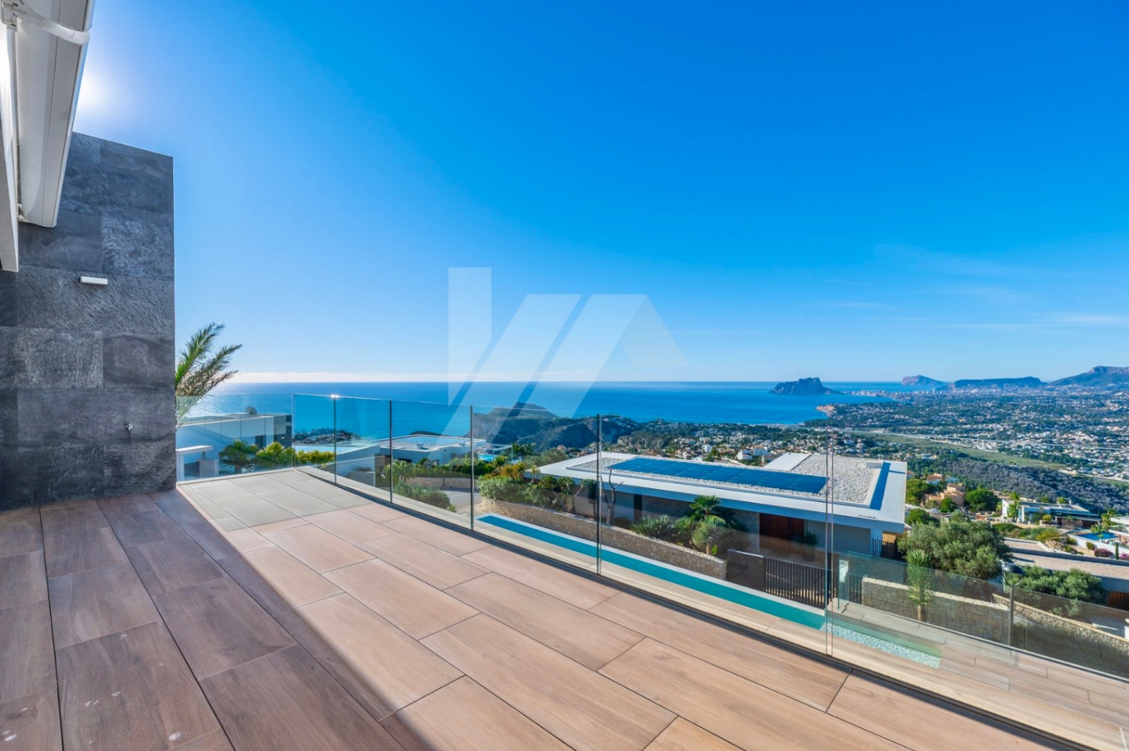 Exklusive Luxusvilla mit Meerblick zu verkaufen in Benitachell, Costa Blanca.
