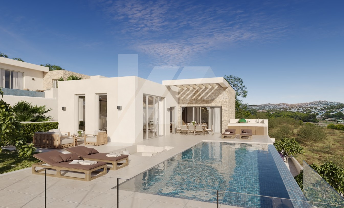 Exklusive Villa zu verkaufen in Moraira, Costa Blanca.