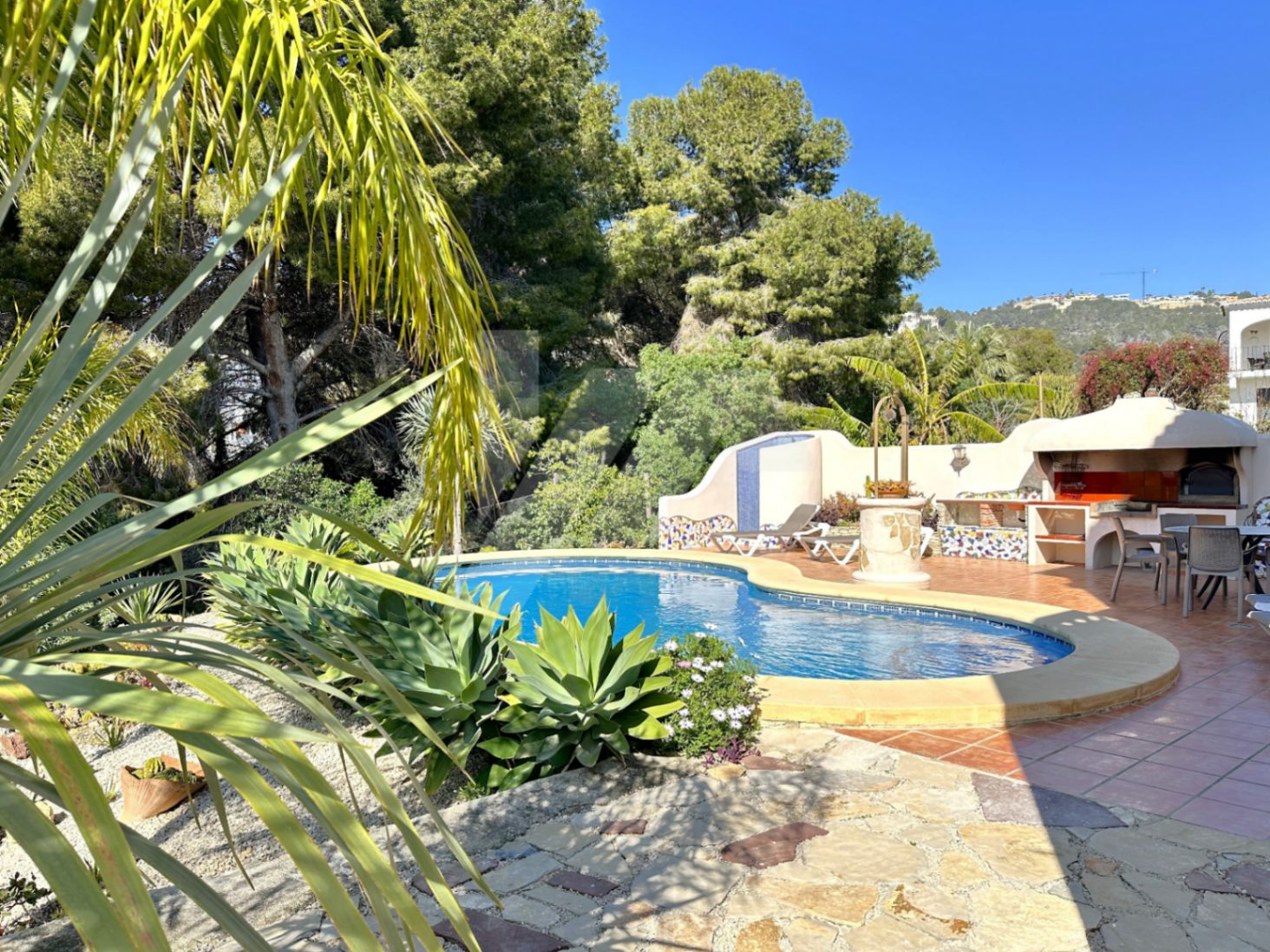 Mediterrane Stilvilla zum Verkauf in Benissa, Costa Blanca.