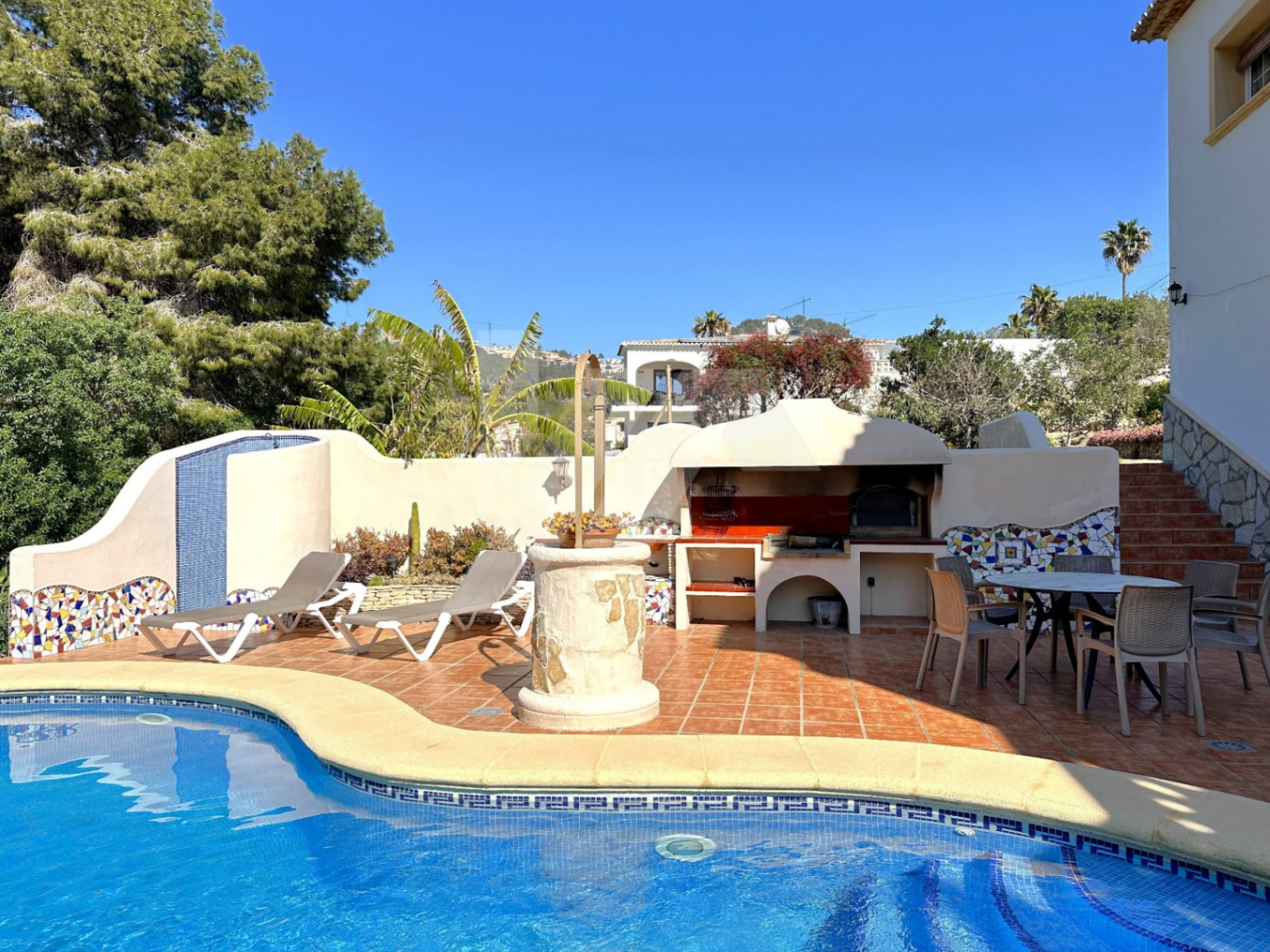 Mediterrane Stilvilla zum Verkauf in Benissa, Costa Blanca.