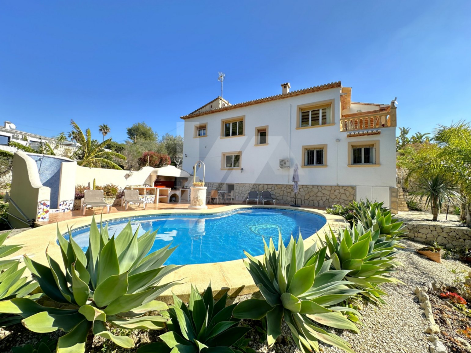 Mediterrane Stilvilla zum Verkauf in Benissa, Costa Blanca.