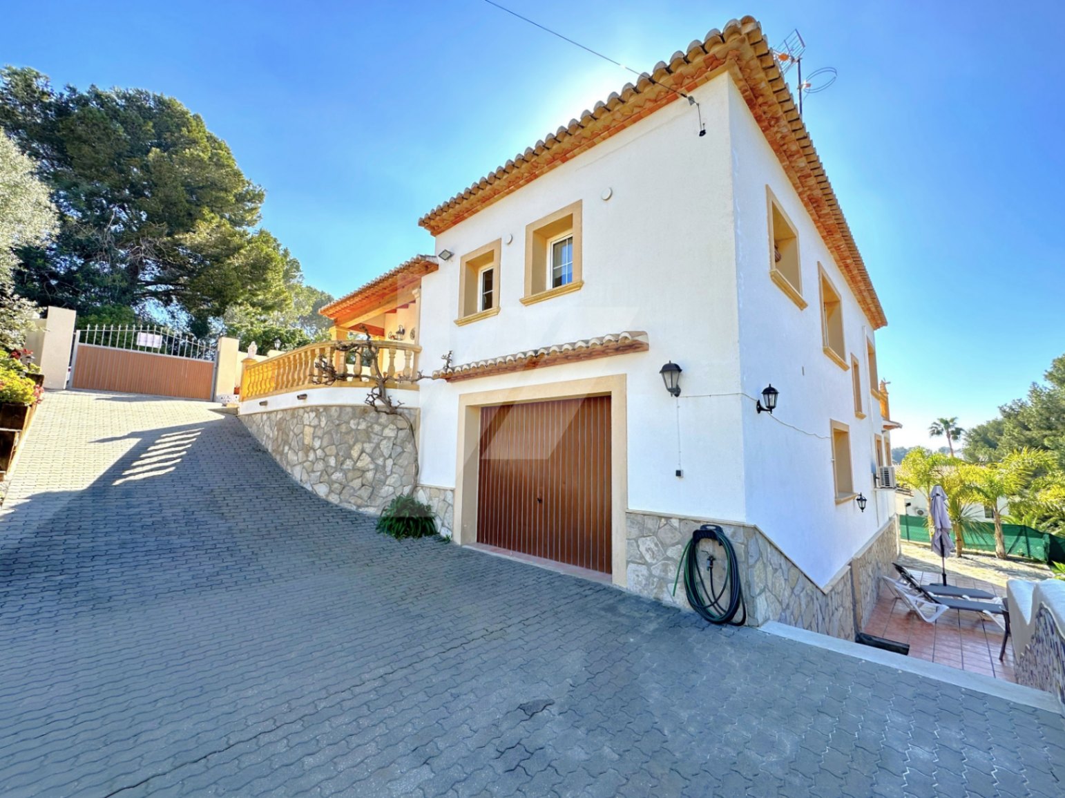 Mediterrane Stilvilla zum Verkauf in Benissa, Costa Blanca.