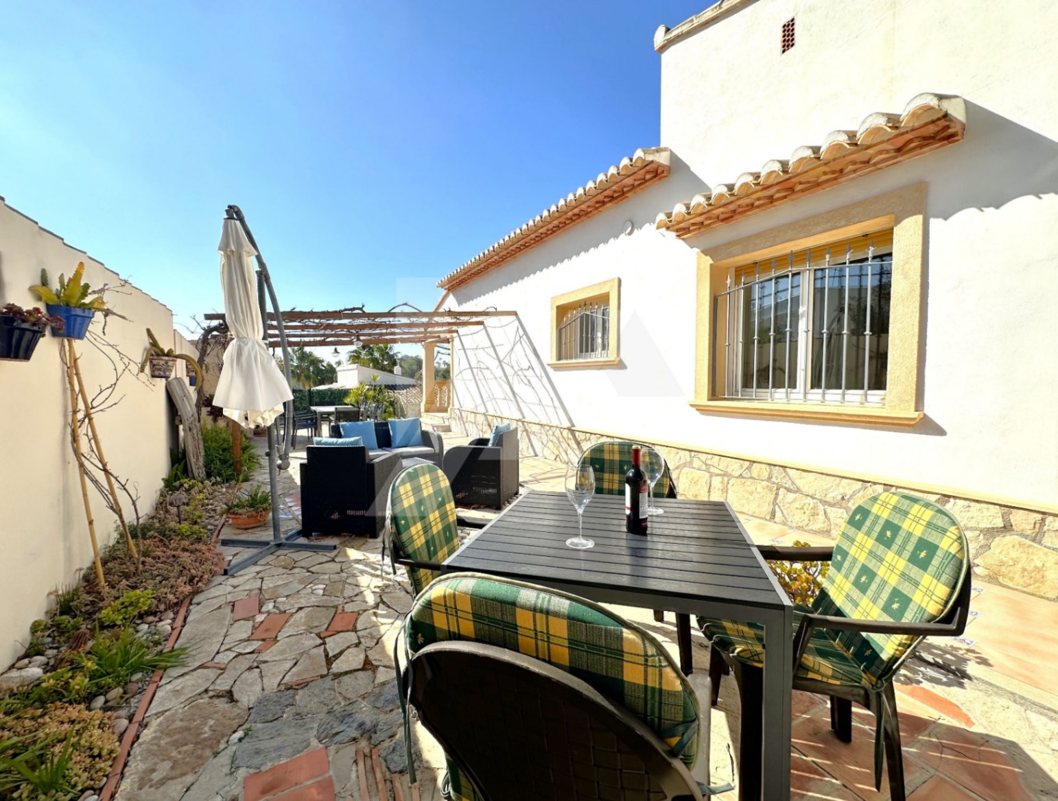 Mediterrane Stilvilla zum Verkauf in Benissa, Costa Blanca.