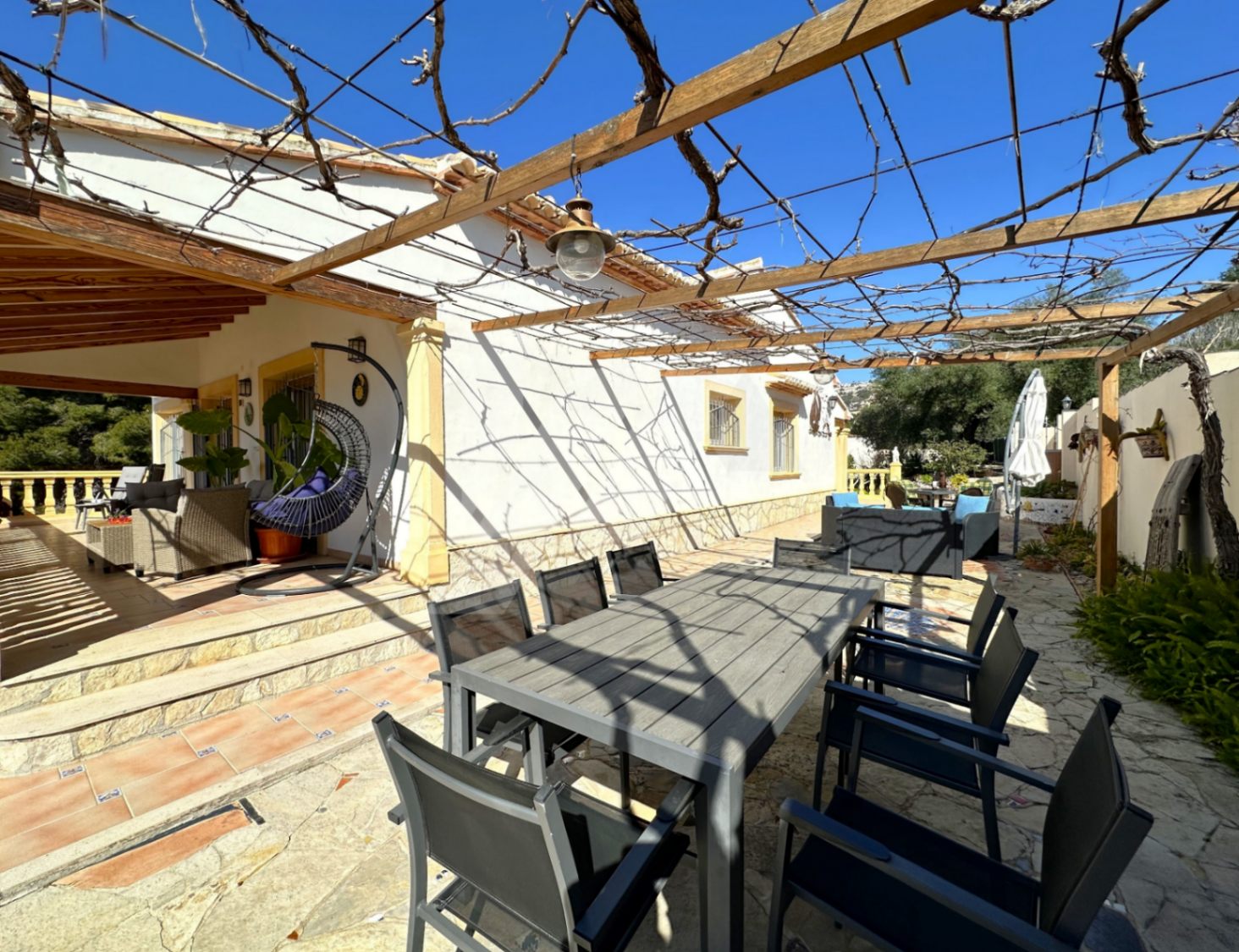 Mediterrane Stilvilla zum Verkauf in Benissa, Costa Blanca.