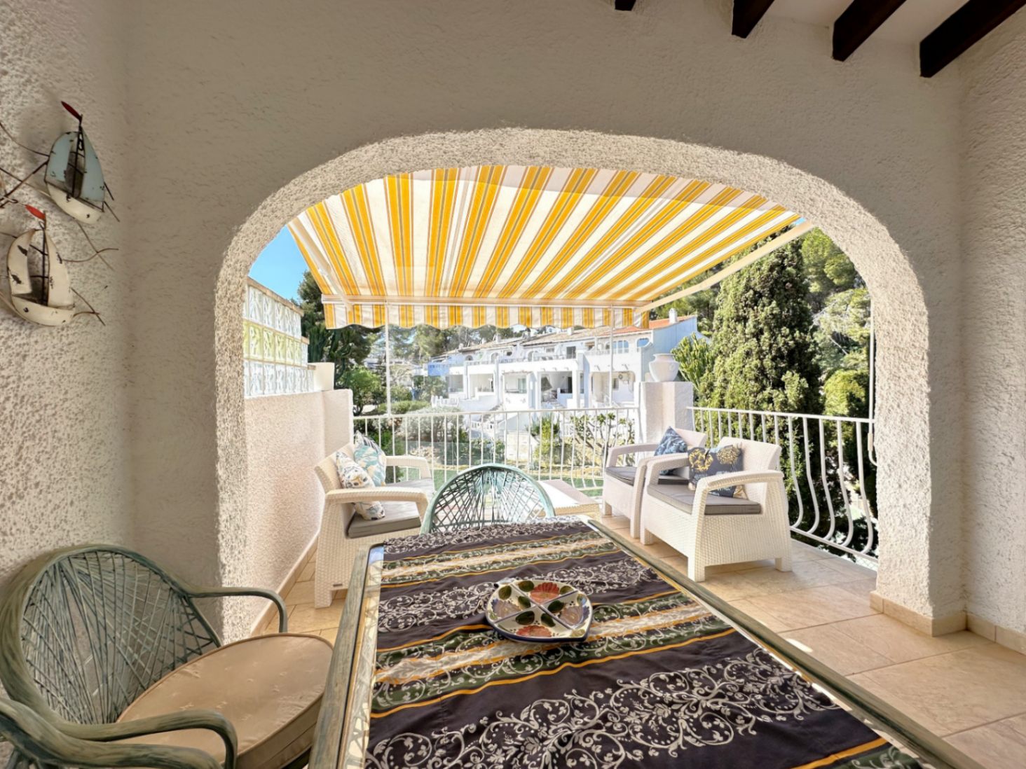 Bungalow zum Verkauf in Moraira, Costa Blanca.