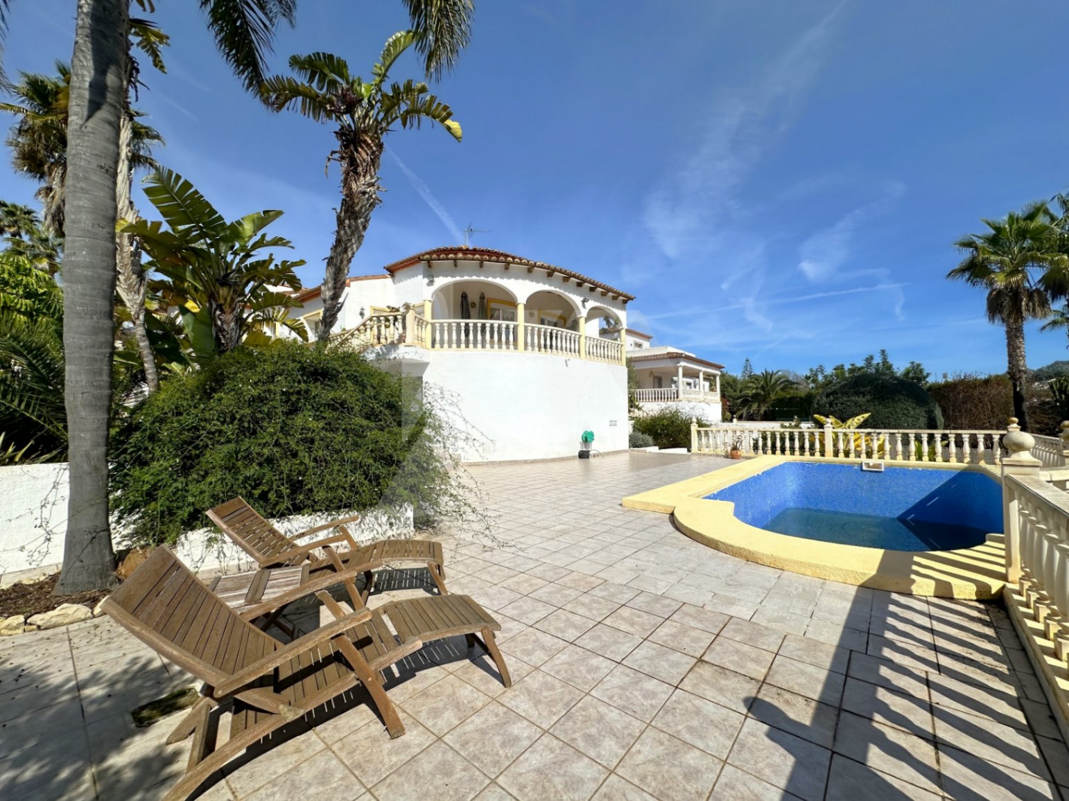 Villa zum Verkauf in Moraira, Costa Blanca.