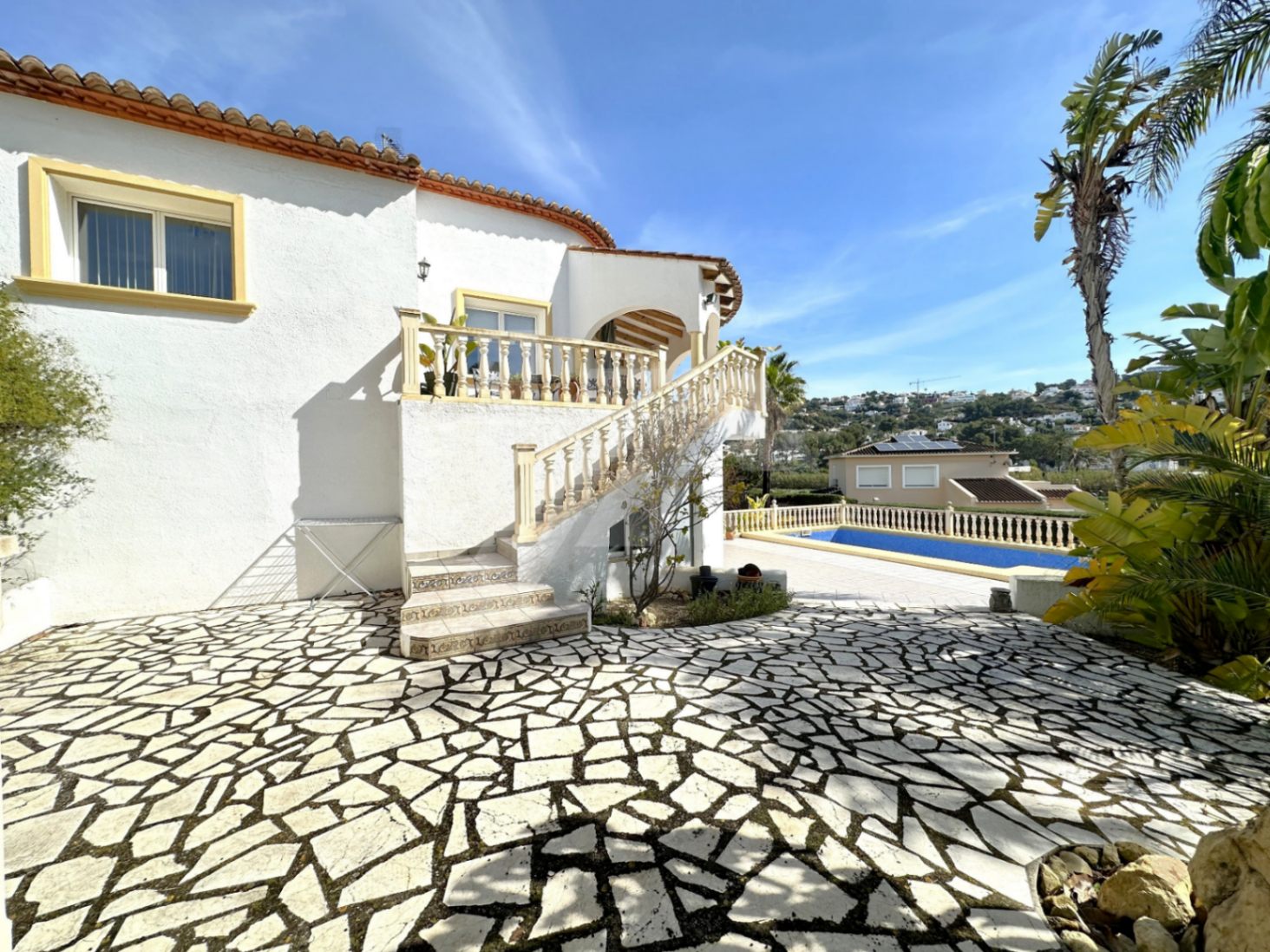 Villa zum Verkauf in Moraira, Costa Blanca.