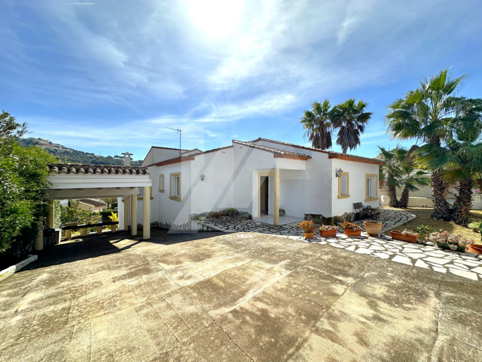 Villa zum Verkauf in Moraira, Costa Blanca.