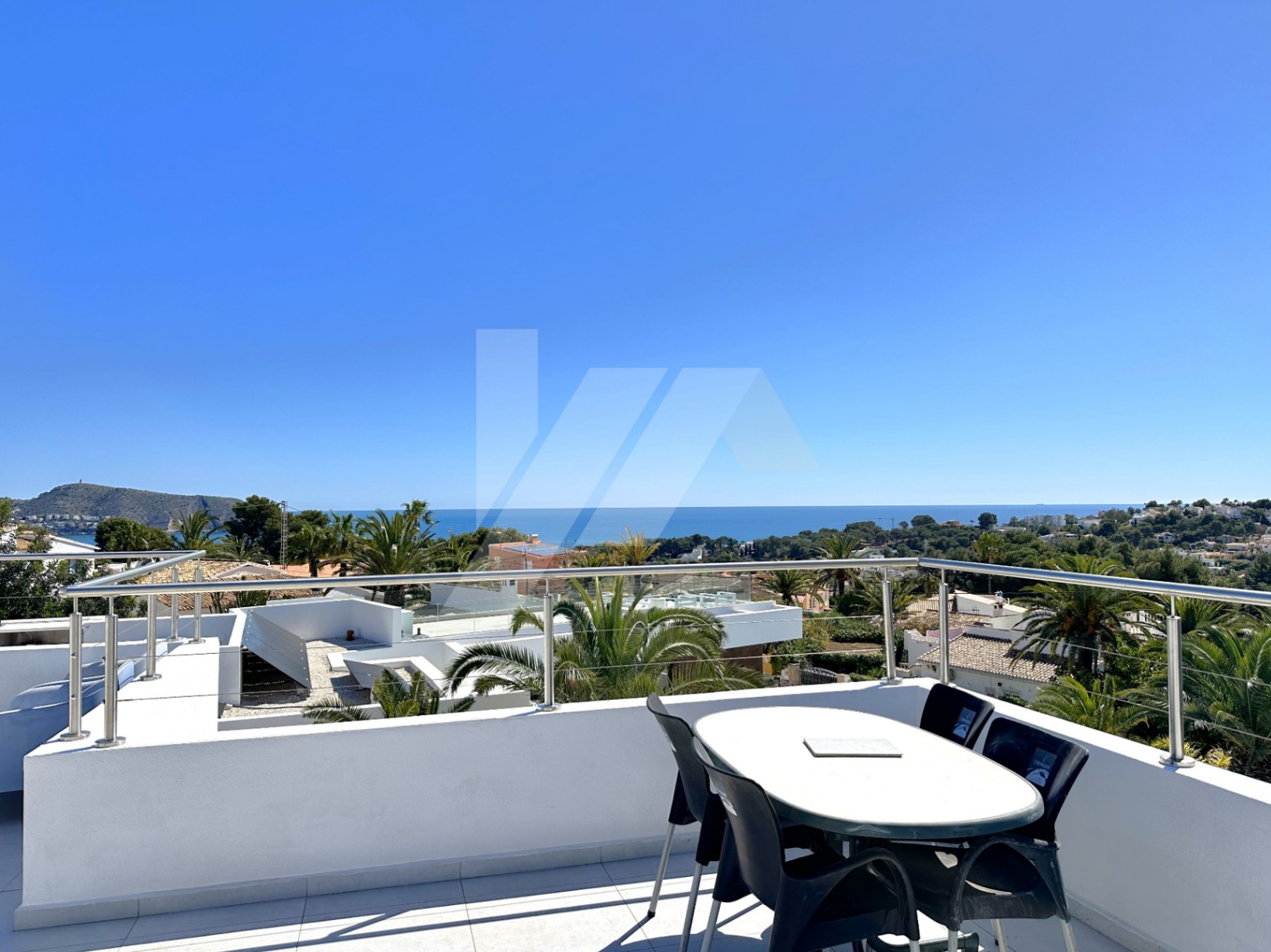 Villa mit Meerblick zum Verkauf in Moraira, Costa Blanca.