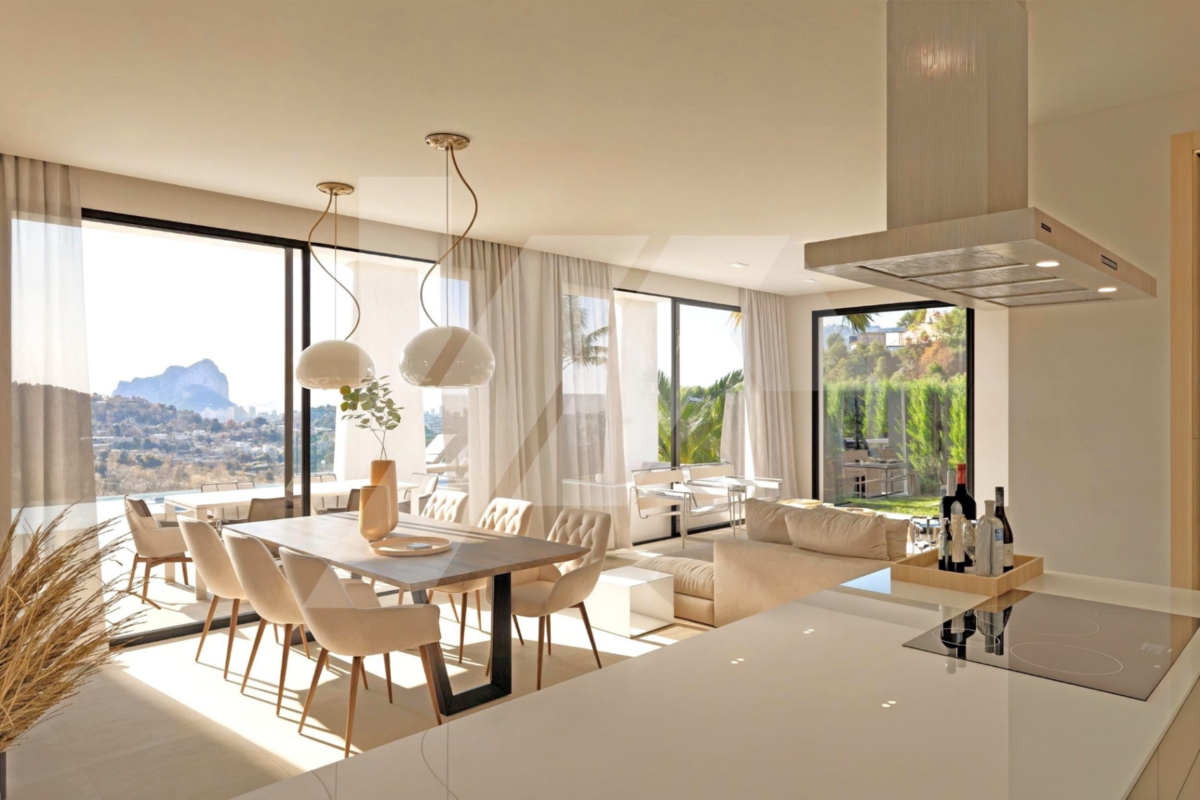 Luxusvilla zu verkaufen in Calpe, Costa Blanca.