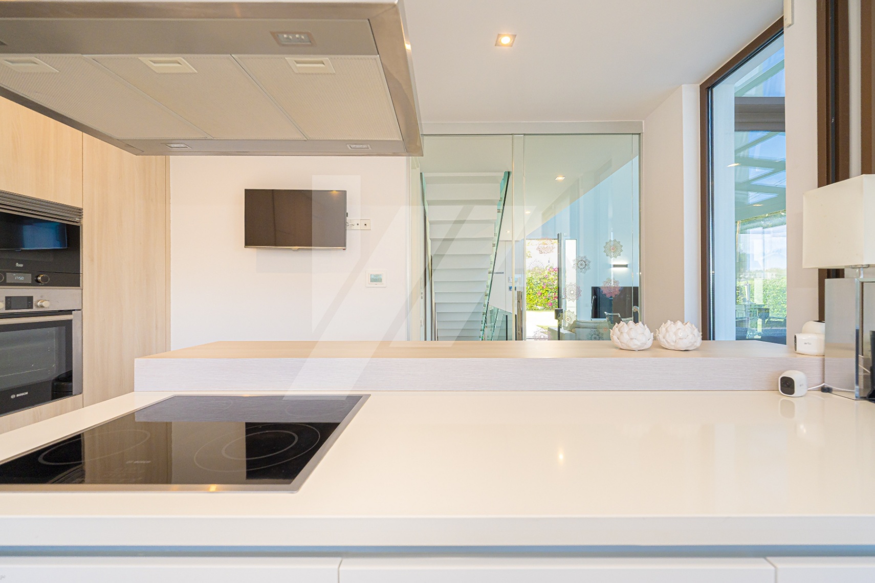 Moderne Villa zu verkaufen in Moraira mit Meerblick, Costa Blanca.