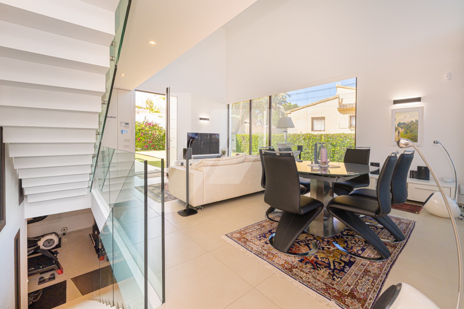 Moderne Villa zu verkaufen in Moraira mit Meerblick, Costa Blanca.