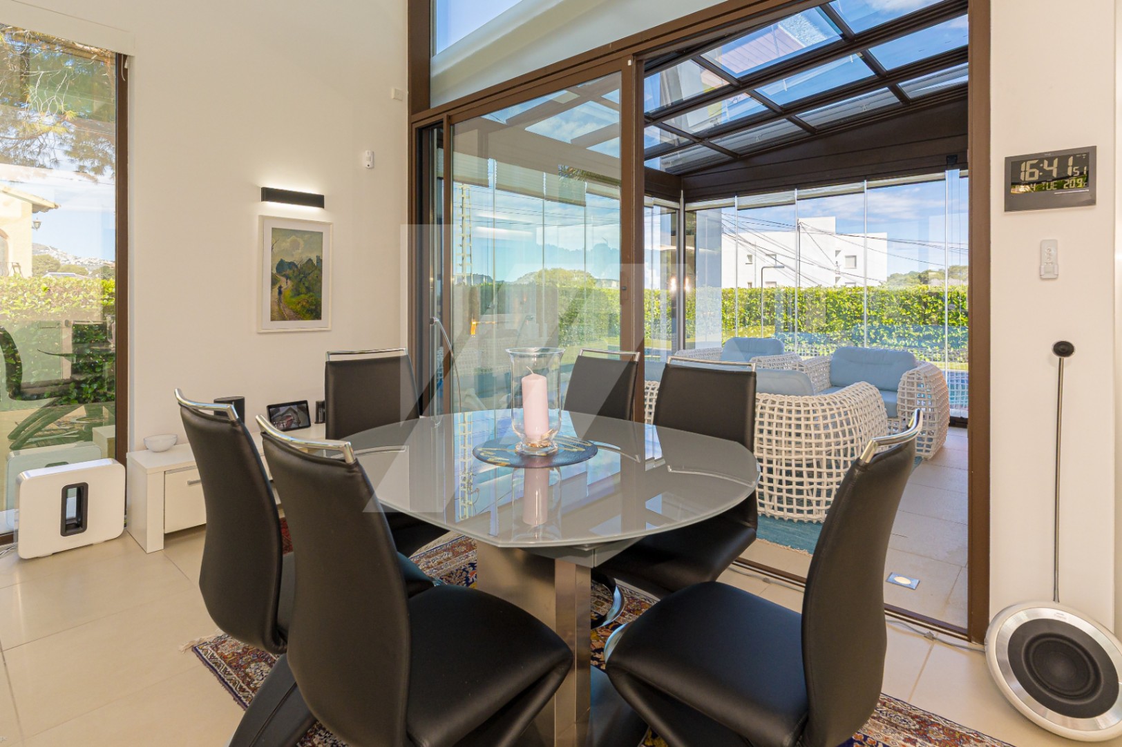 Moderne Villa zu verkaufen in Moraira mit Meerblick, Costa Blanca.