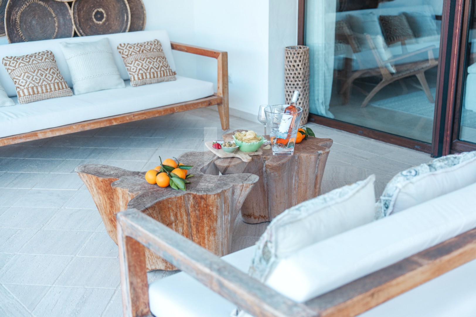 Villa im ibizenkischen Stil zu verkaufen in Moraira, Costa Blanca.
