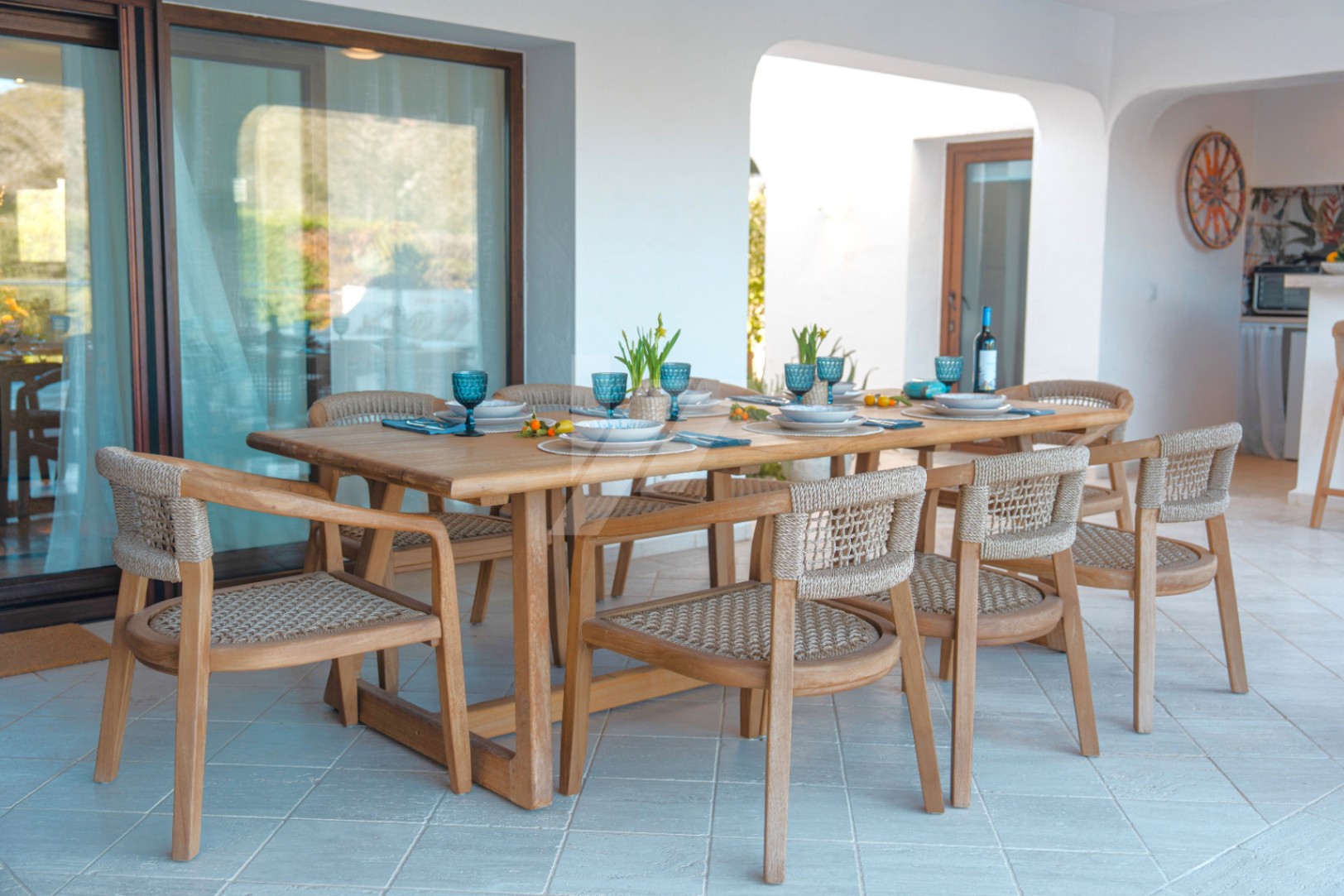 Villa im ibizenkischen Stil zu verkaufen in Moraira, Costa Blanca.