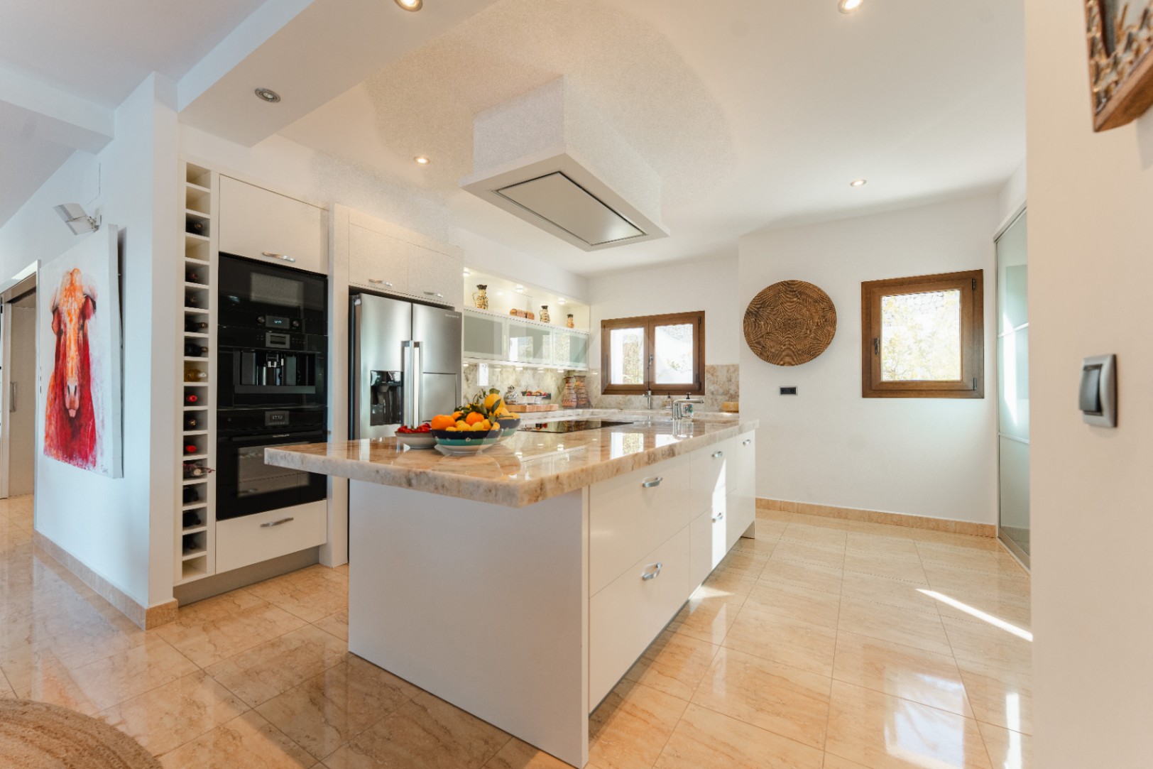 Villa im ibizenkischen Stil zu verkaufen in Moraira, Costa Blanca.