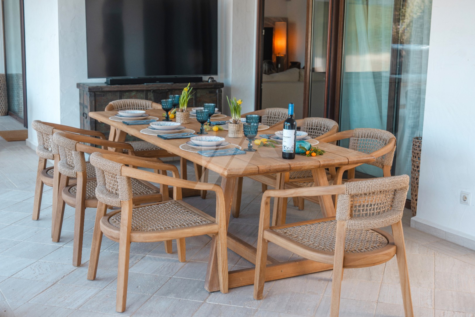 Villa im ibizenkischen Stil zu verkaufen in Moraira, Costa Blanca.
