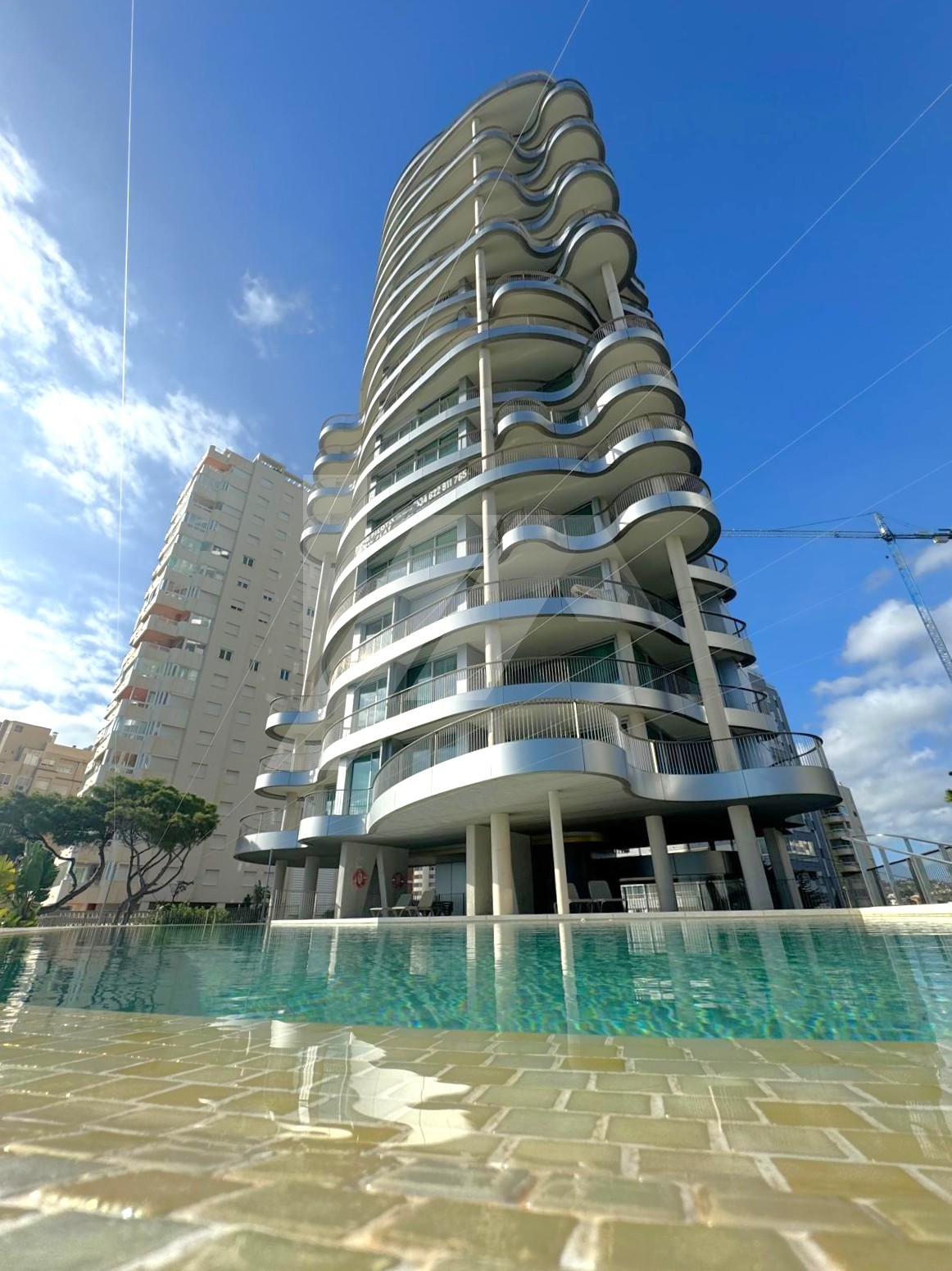 Exklusive Wohnung zu verkaufen in erster Linie in Calpe, Costa Blanca.