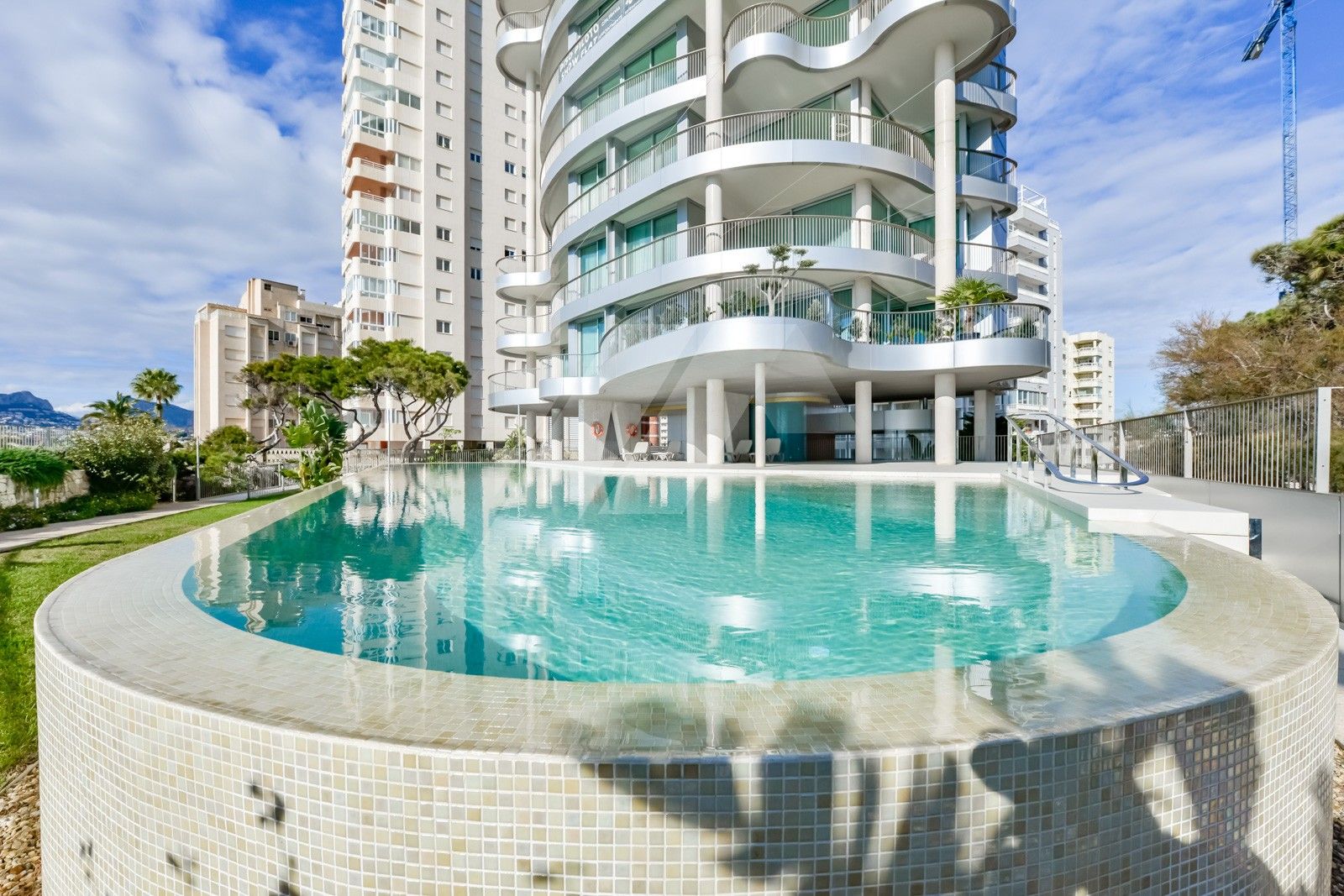 Exklusive Wohnung zu verkaufen in erster Linie in Calpe, Costa Blanca.