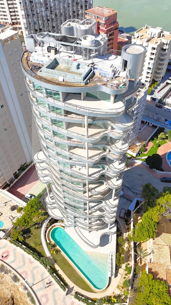 Exklusive Wohnung zu verkaufen in erster Linie in Calpe, Costa Blanca.