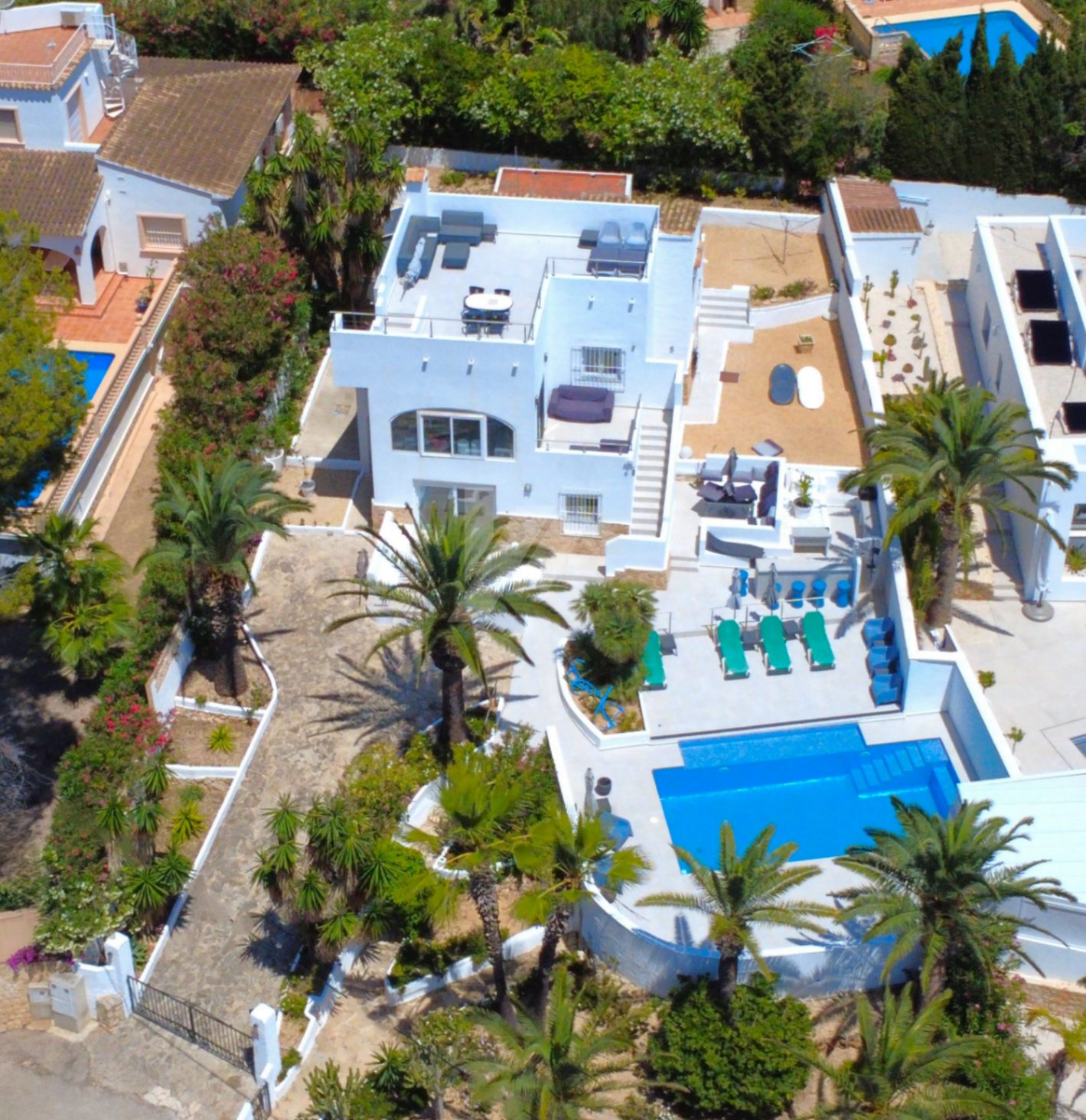 Villa mit Meerblick zum Verkauf in Moraira, Costa Blanca.