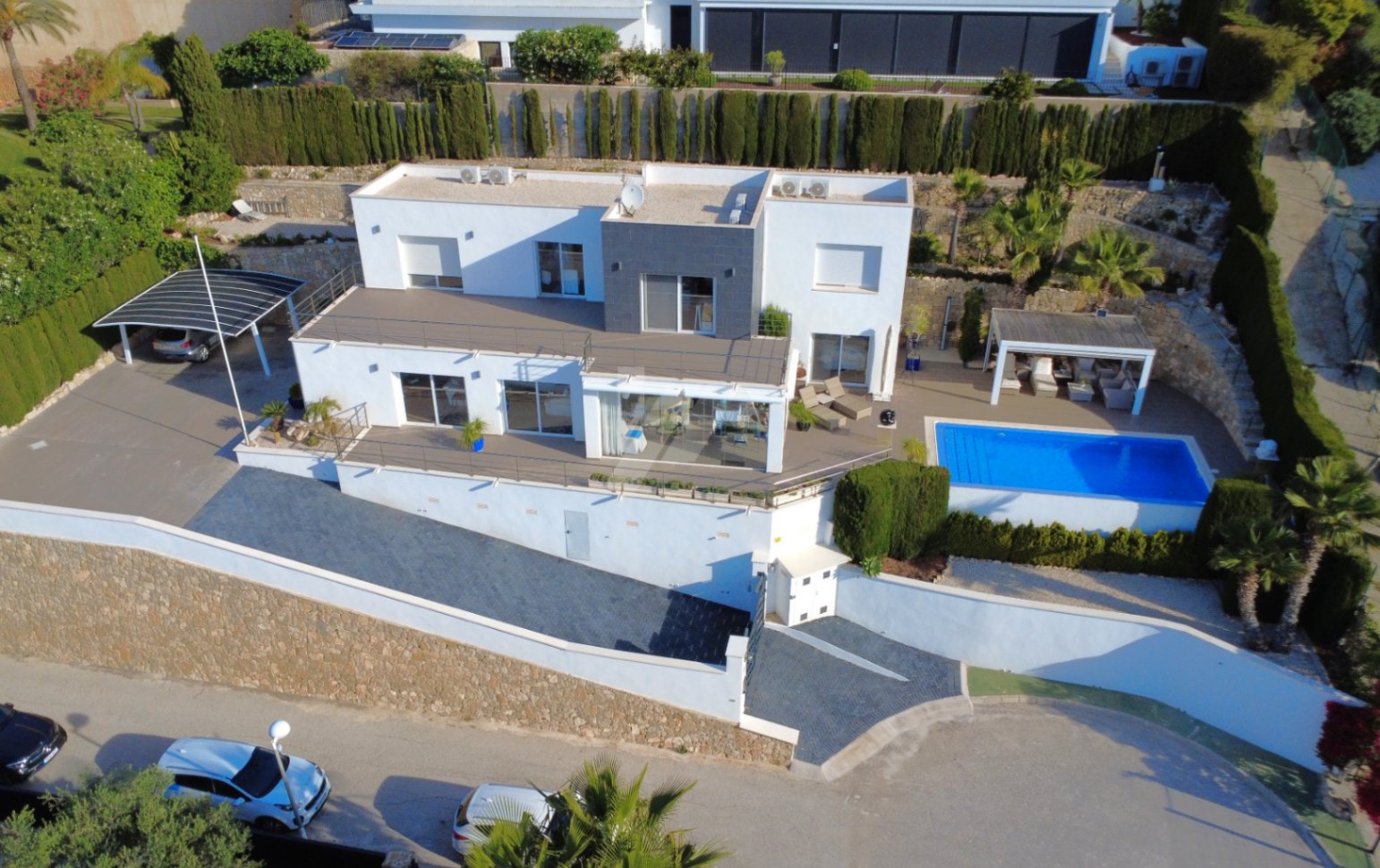 Villa de lujo con vistas panorámicas en Calpe. Costa Blanca.