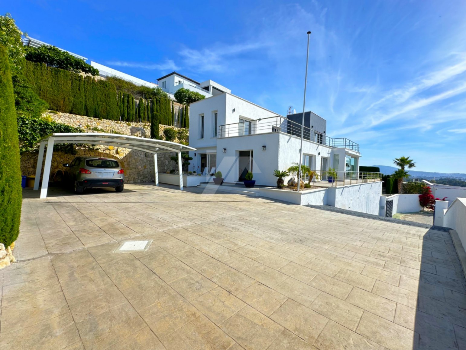 Villa de lujo con vistas panorámicas en Calpe. Costa Blanca.