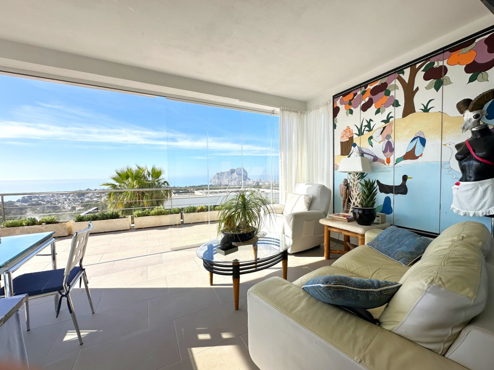 Villa de lujo con vistas panorámicas en Calpe. Costa Blanca.