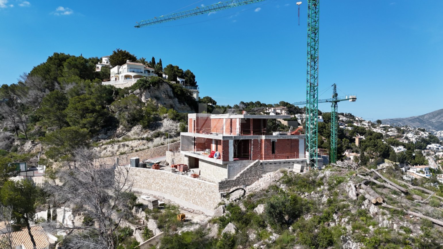 Luxusvilla mit Meerblick zu verkaufen in Moraira, Costa Blanca.