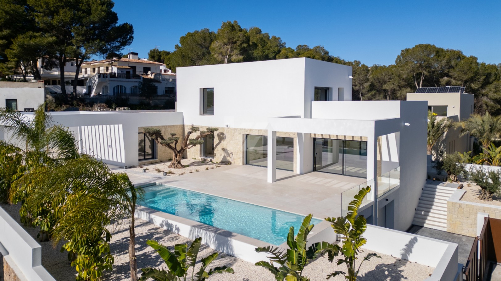 Luxusvilla mit Meerblick zum Verkauf in Moraira, Costa Blanca.