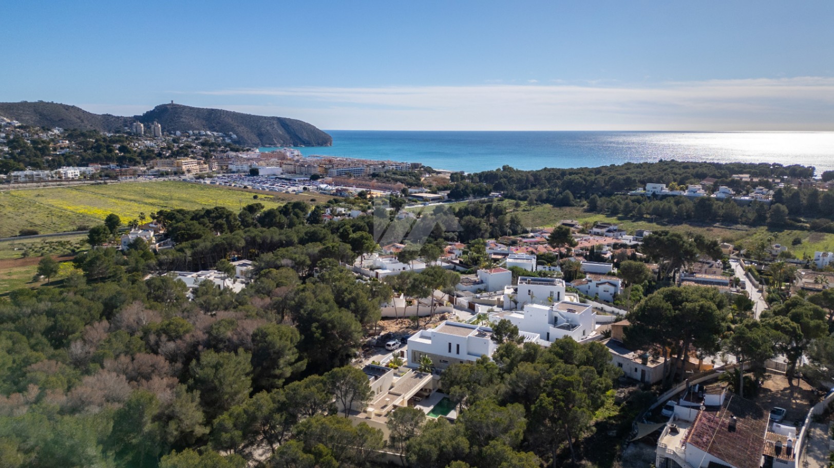 Luxusvilla mit Meerblick zum Verkauf in Moraira, Costa Blanca.